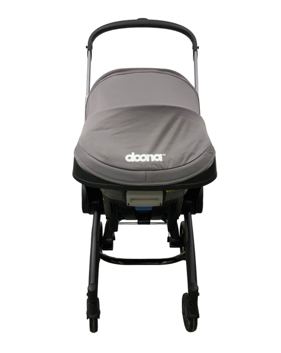 Doona Infant Car Seat & Stroller Combo, 2022, Grey Hound