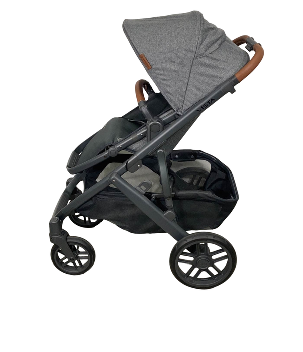 secondhand UPPAbaby VISTA V2 Stroller, 2022, Greyson (Charcoal Melange)