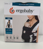 used Ergobaby Omni 360 Cotton Baby Carrier, Herringbone