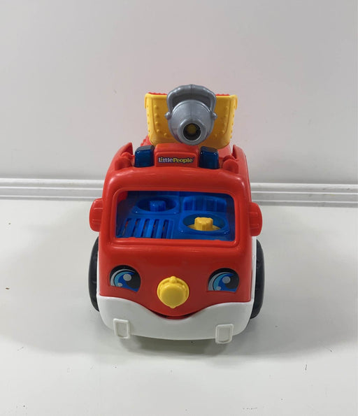 used Fisher Price Little People Lift ‘n Lower Fire Truck