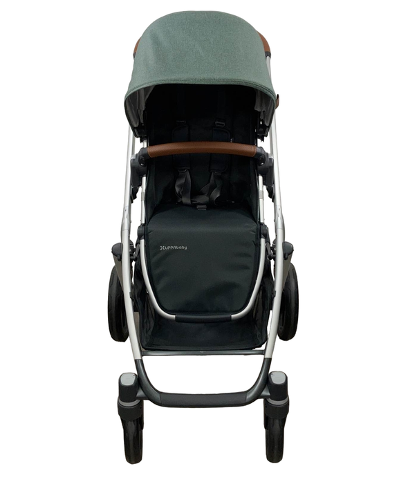 secondhand UPPAbaby VISTA V2 Stroller, 2021, Emmett (Green Melange)