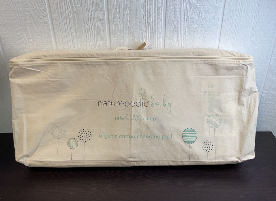 used Naturepedic Organic Cotton Changing Pad