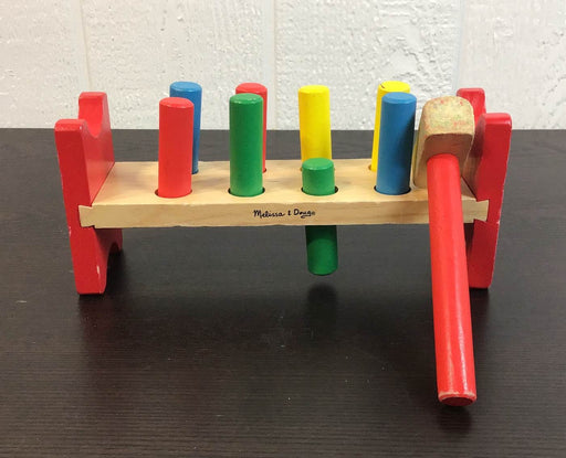 secondhand Melissa & Doug Pound A Peg