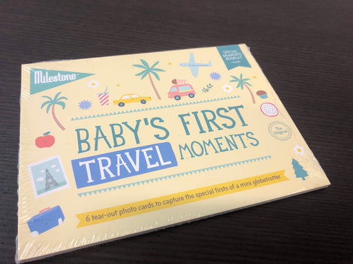 used Milestone Baby's First Travel Moments