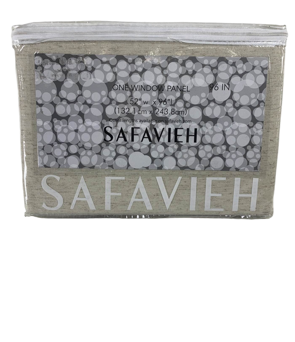 Shop Safavieh Curtain, Grey, 52"x96" at GoodBuy Gear