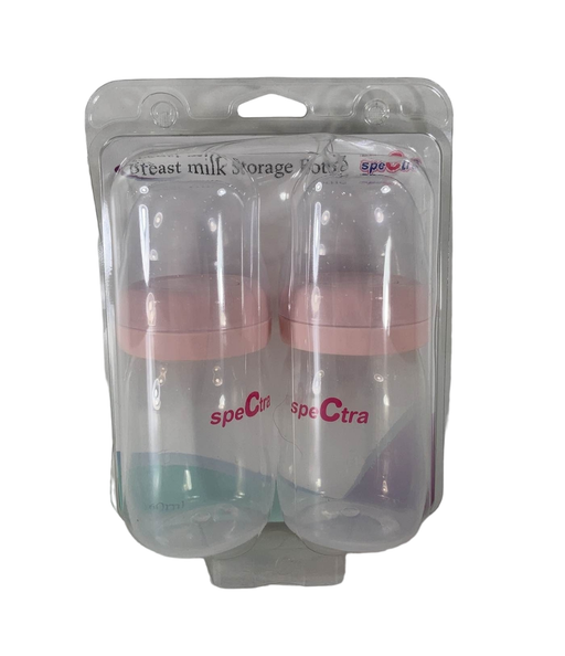 used Spectra Baby 5oz Breastmilk Storage 2 Pack