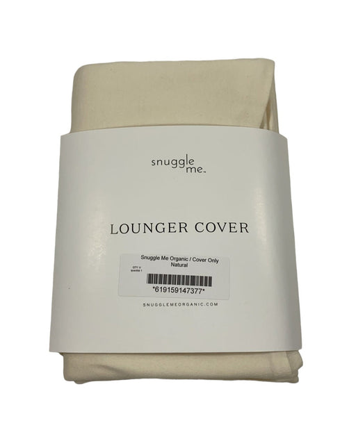 Shop Snuggle Me Organic Cover for Sensory Infant Lounger, Natural at GoodBuy Gear