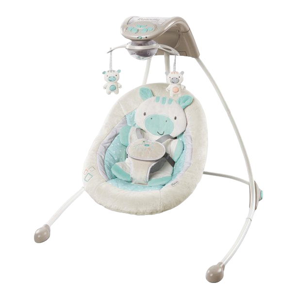 Giraffe Toy Ingenuity Inlighten Cradling Swing Cuddle Giraffe