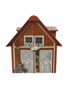 secondhand Playmobil Take Along Barn Farm Set