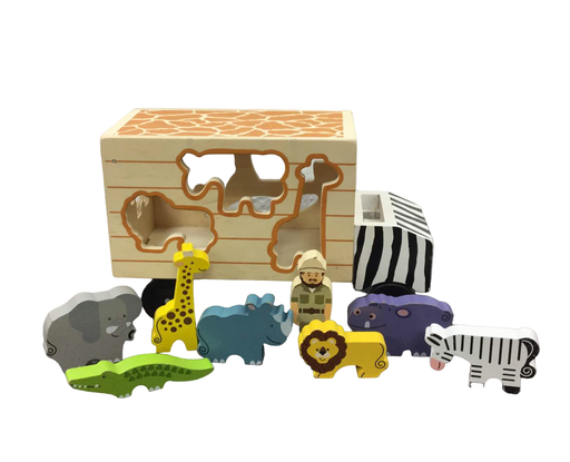 used Melissa & Doug Safari Animal Rescue Truck