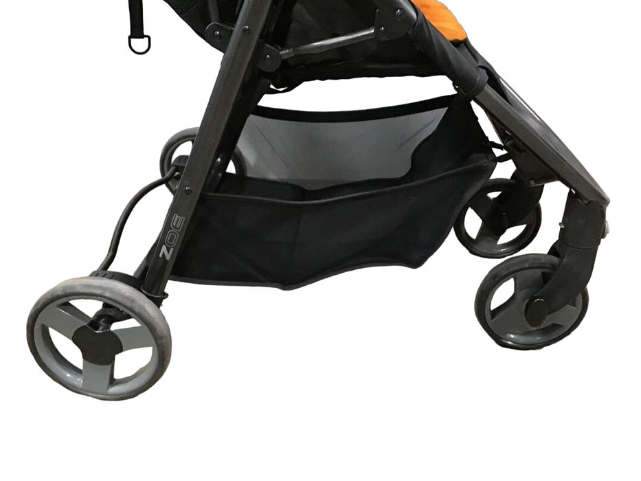 used Zoe XLT1 Stroller, 2016 Orange