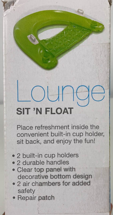 secondhand Intex Sit N Float Inflatable Lounge