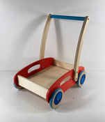 secondhand Wooden Push Wagon, with Blocks