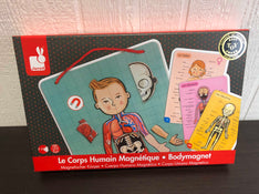secondhand Janod Bodymagnet, Educational Human Body Game