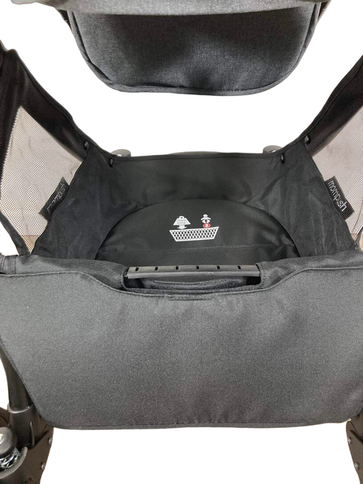 used Mompush Ultimate 2 Baby Stroller, 2022, Grey with Black Frame