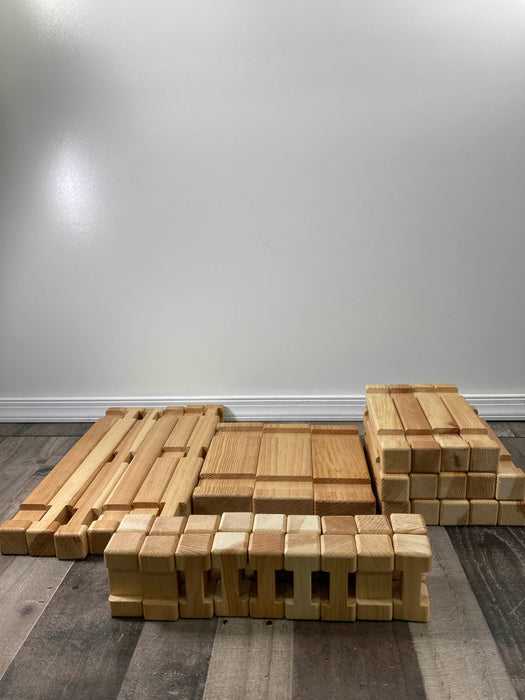 used Wooden Building Blocks, Jumbo Size