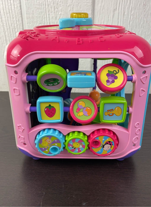 secondhand VTech Sort And Discover Activity Cube