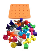 used Skoolzy Stacking Peg Board