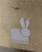 secondhand Janod ABC Wooden Trolley Push Cart