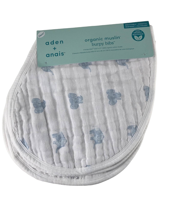 Shop Aden + Anais Cotton Muslin Burpy Bib, Animal Kingdom at GoodBuy Gear