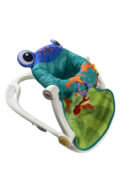 used Fisher Price Sit-Me-Up Floor Seat, Frog