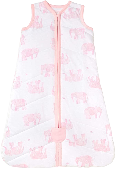 Shop Burt's Bees Baby Beekeeper Wearable Blanket, Medium, 1.5 TOG (Medium Weight), Quilted Blossom Elephants at GoodBuy Gear