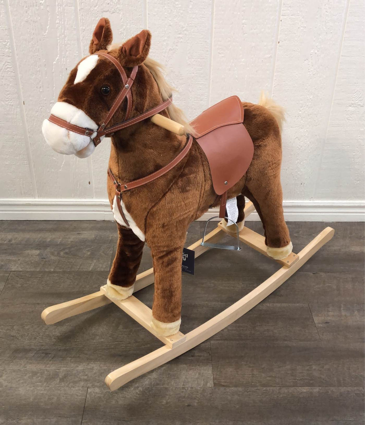 Trademark Happy Trails Plush Rocking Animal — GoodBuy Gear