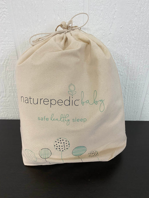 used Naturepedic Breathable Crib Mattress Cover