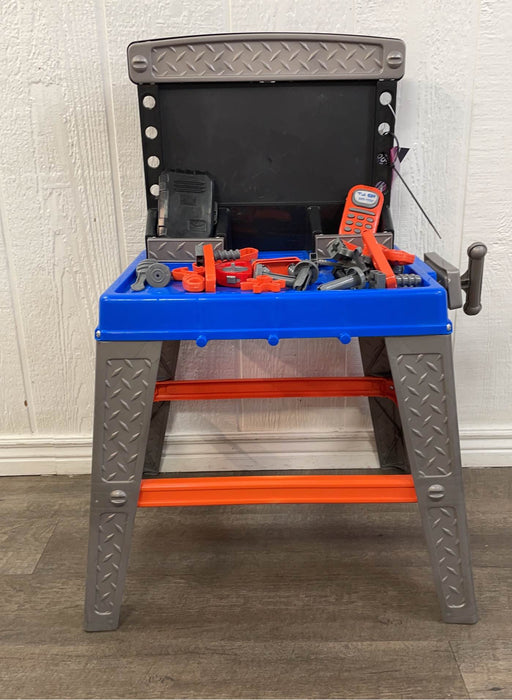 used American Plastic Toys Deluxe Work Bench