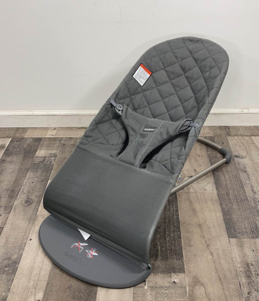 used BabyBjorn Bouncer Bliss, Anthracite, Cotton