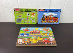 used Melissa & Doug Puzzle Bundle