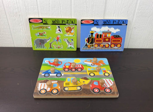 used Melissa & Doug Puzzle Bundle