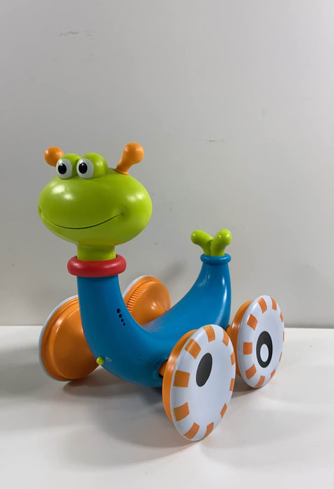 secondhand Yookidoo Crawl And Go Snail Toy With Stacker