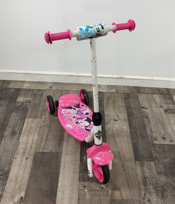 secondhand Huffy Disney Minnie Mouse Preschool Grow Scooter