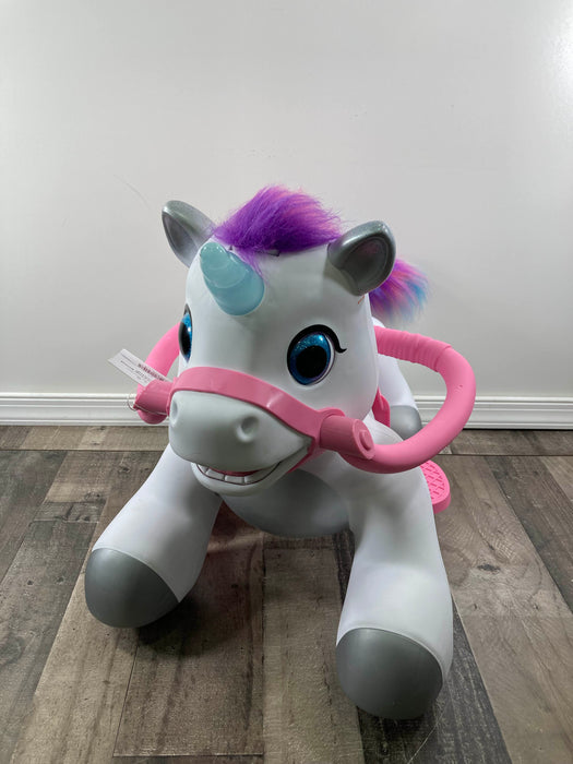 used Kid Trax Rideamals Unicorn Ride On Toy
