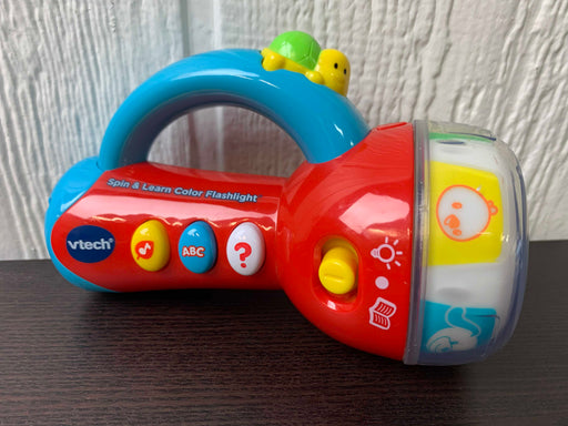 used VTech Spin & Learn Color Flashlight