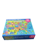 used Peter Pauper Press Jumbo Floor Puzzle, 48 Pieces, USA