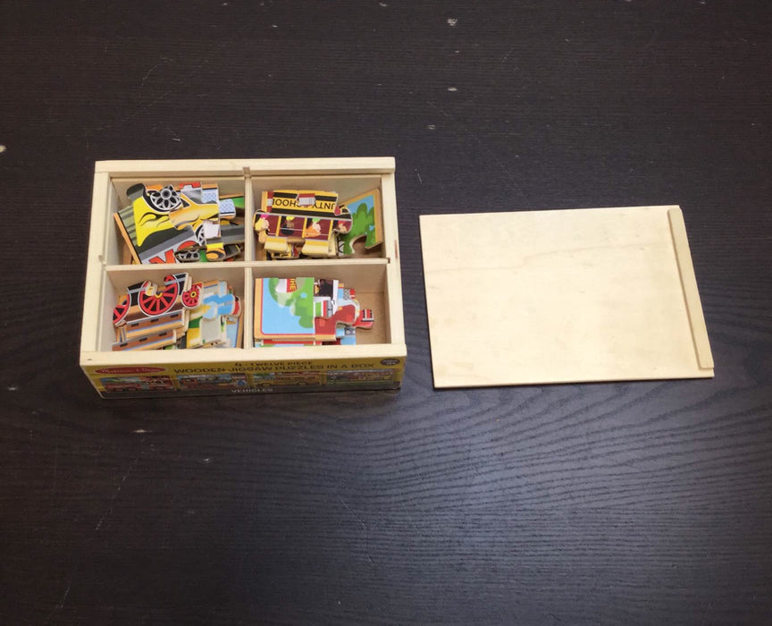 secondhand Melissa & Doug Jigsaw Puzzles In A Box