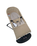 used BabyBjorn Bouncer Balance, Black Frame, Khaki/Beige