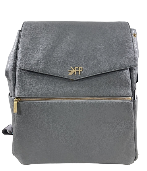 used Freshly Picked Classic Diaper Bag, Stone