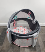 secondhand Fisher Price On-the-Go Baby Dome, Charcoal