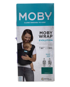 used Moby Evolution Baby Carrier, Emerald