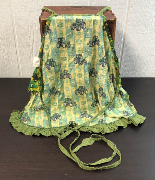 secondhand Sweet Robins Nest brand Childrens Apron, John Deere