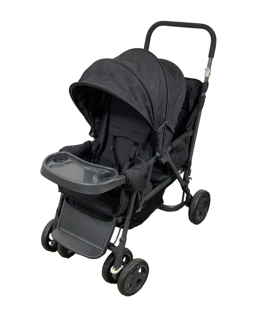 Joovy Caboose Too Graphite Sit and Stand Double Stroller