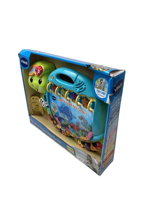 VTech Touch and Teach Sea Turtle Interactive Learning Book, Green