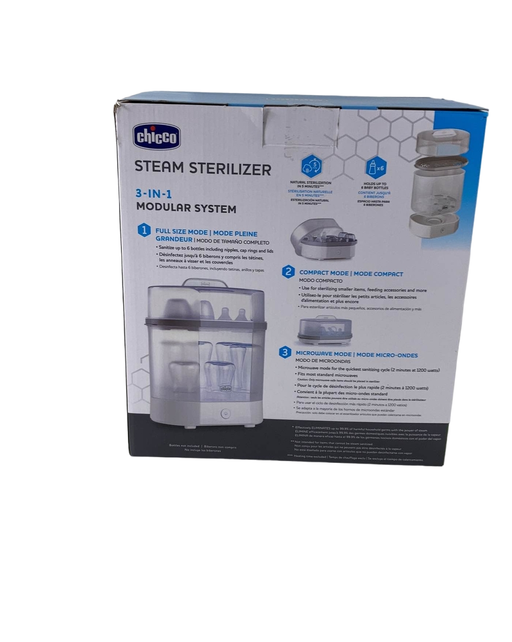 secondhand Chicco 3-in-1 Modular Steam Sterilizer