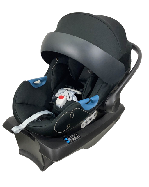 used Cybex Aton G Infant Car Seat, 2023, Moon Black