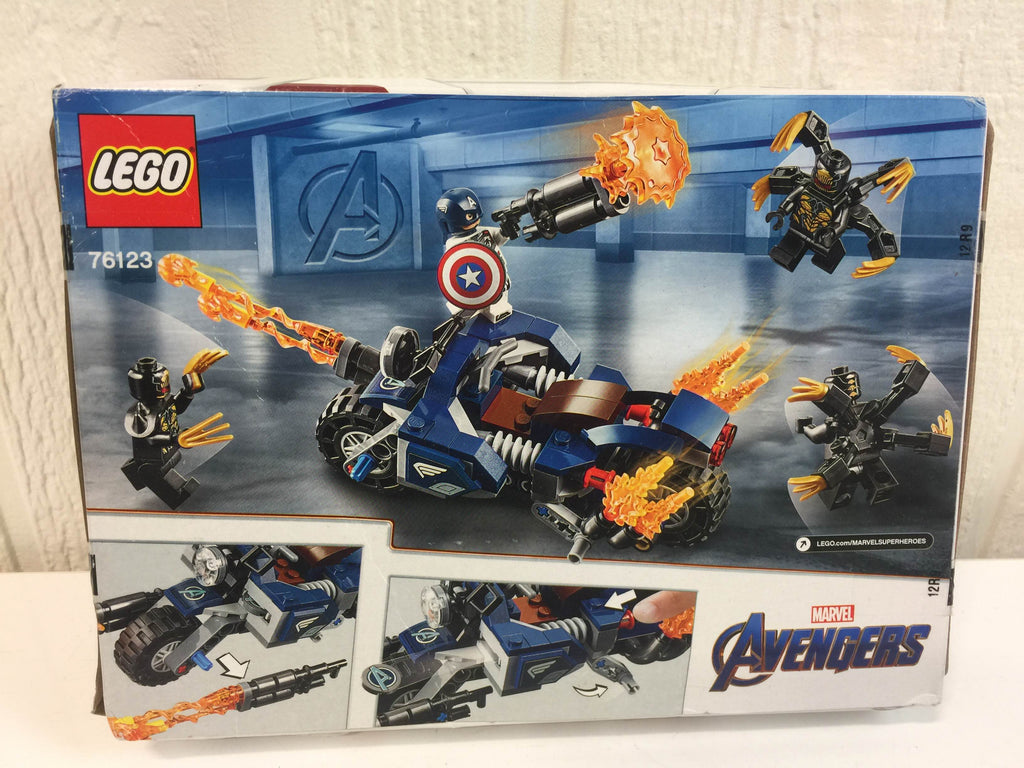 LEGO Marvel Avengers Captain America: Outriders Attack 76123 Building