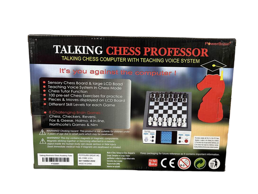 secondhand Power Brain Talking Chess Professor