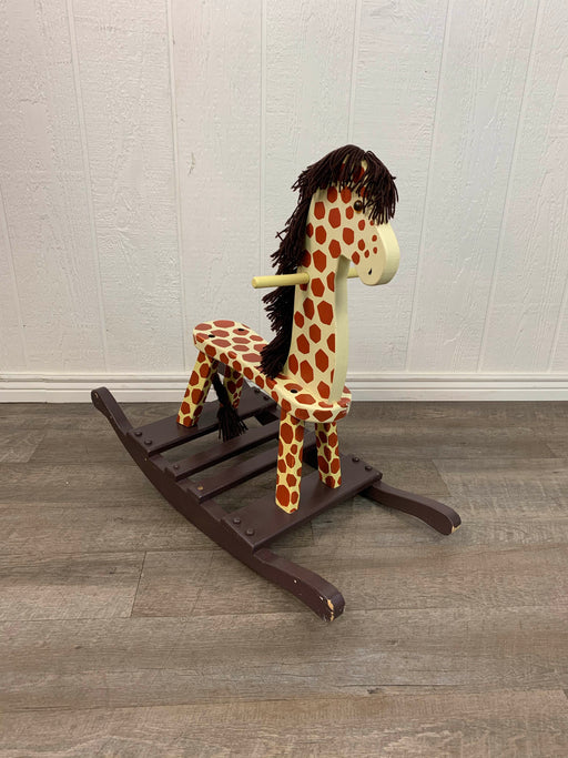 used KENYIELD Wooden Rocking Giraffe